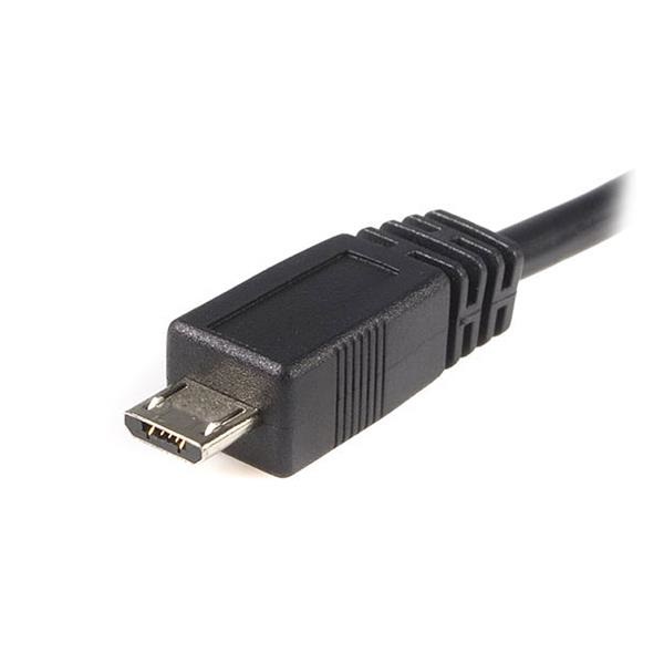 StarTech.com Cavo di Sincronizzazione e Ricarica USB 2.0 a Micro USB - Cavo per Smartphone e Tablet A a Micro B da 1 m, Maschio/Maschio, Nero, Fino a 480 Mbps