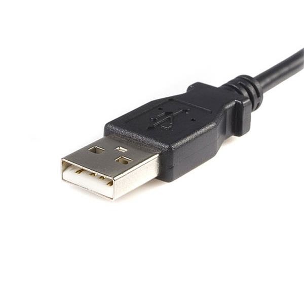 StarTech.com Cavo di Sincronizzazione e Ricarica USB 2.0 a Micro USB - Cavo per Smartphone e Tablet A a Micro B da 1 m, Maschio/Maschio, Nero, Fino a 480 Mbps