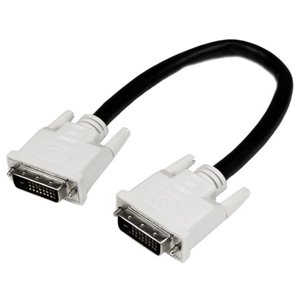StarTech.com Cavo DVI-D Dual Link 1m Maschio-Maschio 25 pin - Supporta risoluzioni fino a 2560 x 1600 e velocità fino a 9.9 Gbit/sec