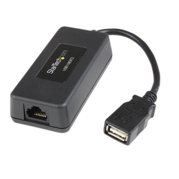 StarTech.com Extender Ethernet USB a 1 Porta via Cat5/Cat6 - Fino a 40 m - USB 1.1, 12 Mbit/s, Compatibile con Cat5 e Cat6