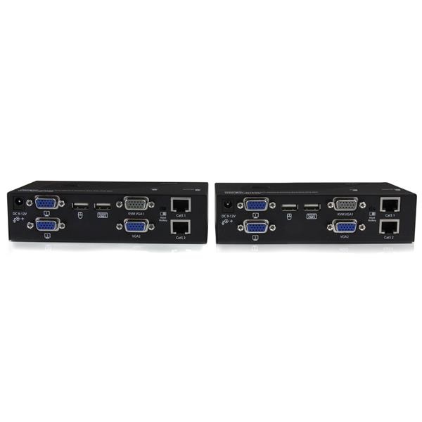 StarTech.com Extender Console KVM Doppio VGA USB Cat5 200m - Modello SV565DUTPU