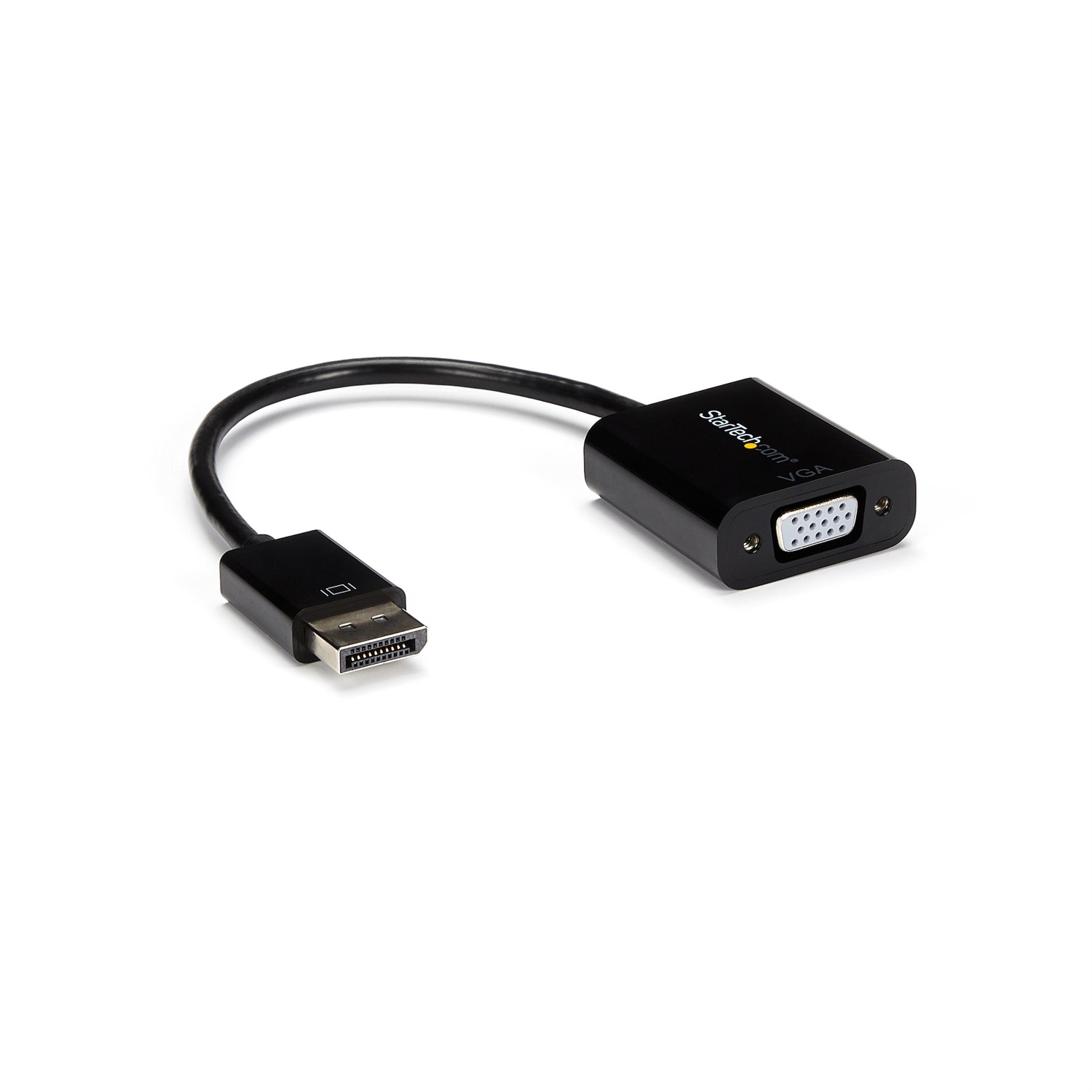 StarTech.com Adattatore DisplayPort VGA - Convertitore attivo da DP a VGA - Video 1080p - Cavo monitor DP/DP++ a VGA - Adattatore da DP a VGA - Dongle da digitale ad analogico - DP 1.2 a VGA