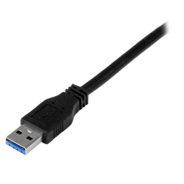 StarTech.com Cavo USB 3.0 SuperSpeed A a B, 1 m, USB A maschio - USB B maschio, 5 Gbit/s, Nero