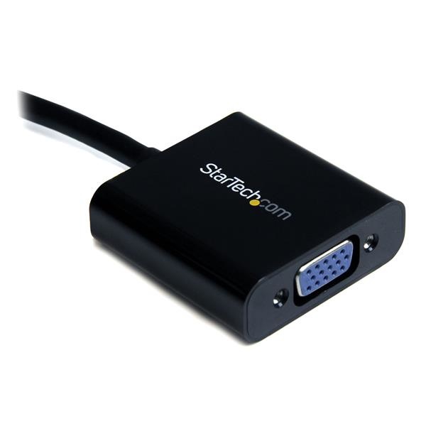 StarTech.com Adattatore HDMI a VGA - Convertitore attivo HDMI a VGA per Portatili, Desktop, Laptop, Ultrabook - Risoluzione 1920 x 1080, 1080p, 60 Hz, Nero, HD2VGAE2