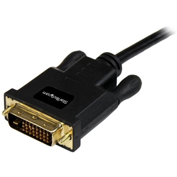 StarTech.com Cavo convertitore adattatore Mini DisplayPort a DVI 91 cm - Risoluzione 1920x1200, Nero, Mini DP maschio a DVI-D maschio