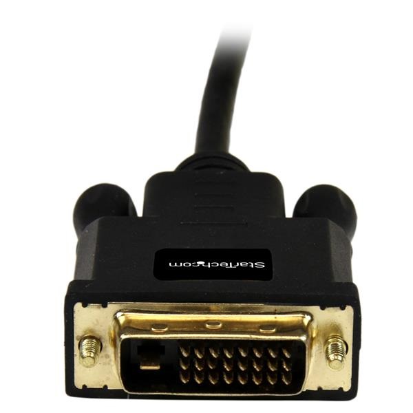 StarTech.com Cavo Mini DisplayPort a DVI Passivo 1080p - 3 m, Adattatore Mini DP a DVI Single Link, Nero, Maschio a Maschio