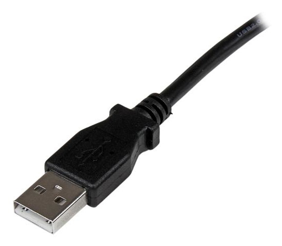 StarTech.com Cavo USB 2.0 A a B con angolare destro da 1 m - Maschio/Maschio, 480 Mbps, Nero