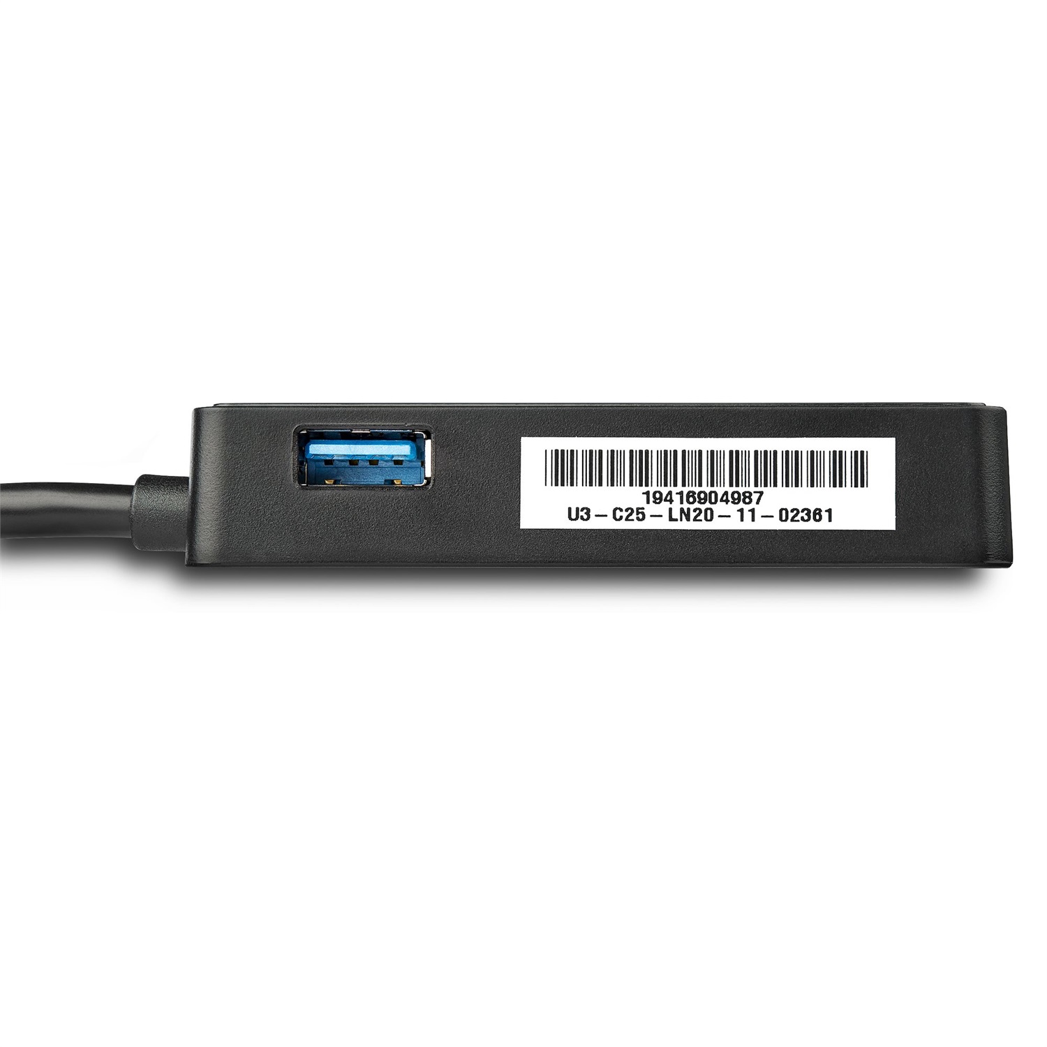 StarTech.com Adattatore USB 3.0 a Ethernet Gigabit (RJ45) - Scheda di rete NIC esterna con porta USB integrata - Cablato, 5000 Mbit/s, Nero