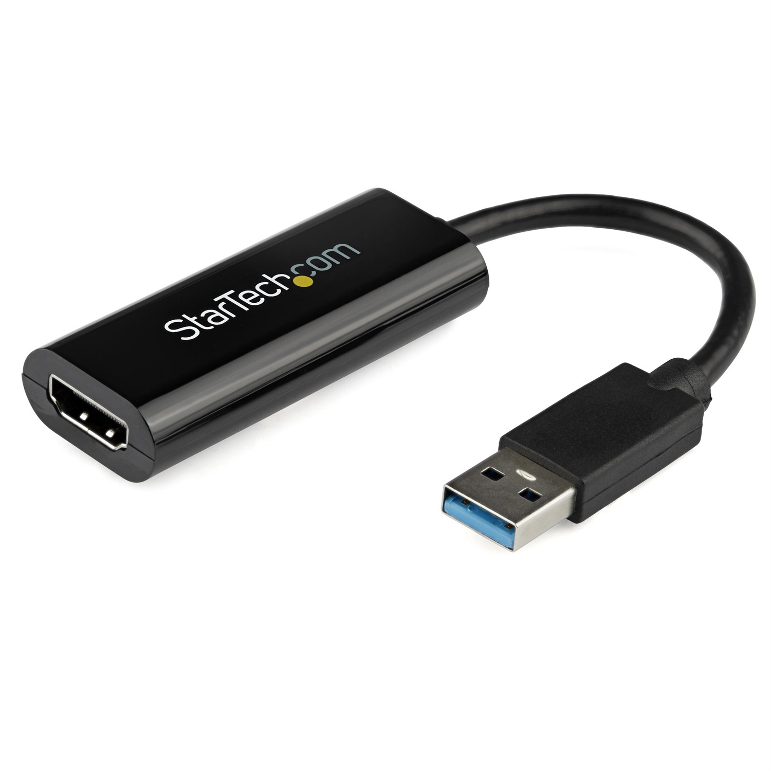 StarTech.com Adattatore da USB 3.0 a HDMI - 1080p (1920x1200) - Sottile/Compatto - USB Type-A a HDMI - Nero - Solo Windows