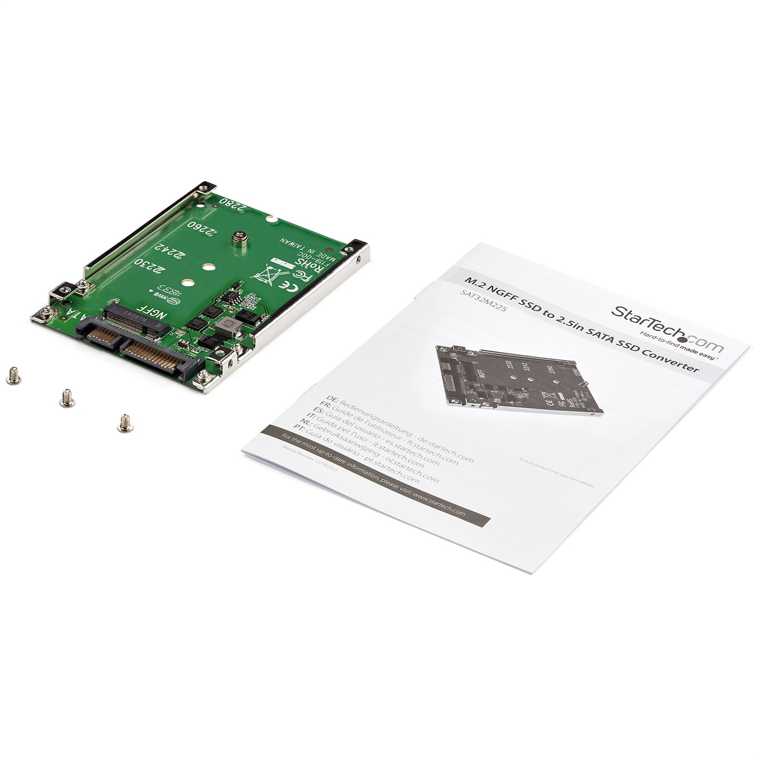 StarTech.com Adattatore da SSD M.2 SATA a SATA da 2,5