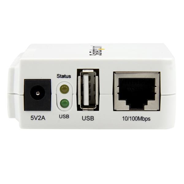 StarTech.com Server di Stampa Wireless N PM1115UWEU - 1 Porta USB 2.0, Ethernet 10/100 Mbps, WiFi 802.11 b/g/n, Fino a 150 Mbps