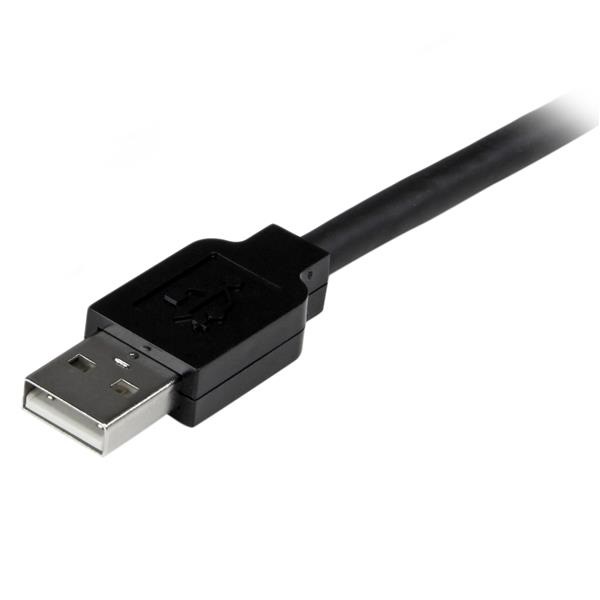 StarTech.com Cavo Prolunga USB 2.0 Attivo - 5m Maschio/Femmina, USB A a USB A, Nero