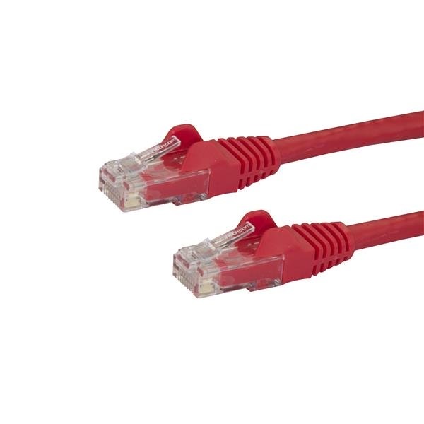 StarTech.com Cavo di Rete CAT6 Patch Ethernet Gigabit 2m RJ45 UTP Antigroviglio Rosso