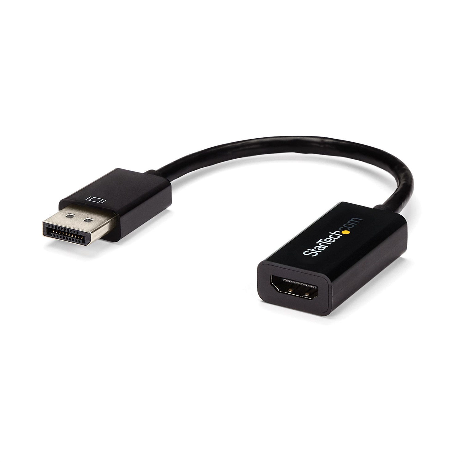 StarTech.com Adattatore DisplayPort a HDMI Attivo 4K 30Hz - Convertitore Video DP a HDMI - Cavo Adattatore Dongle 0,15 m - Compatibile con DP 1.2 e HDMI 1.4