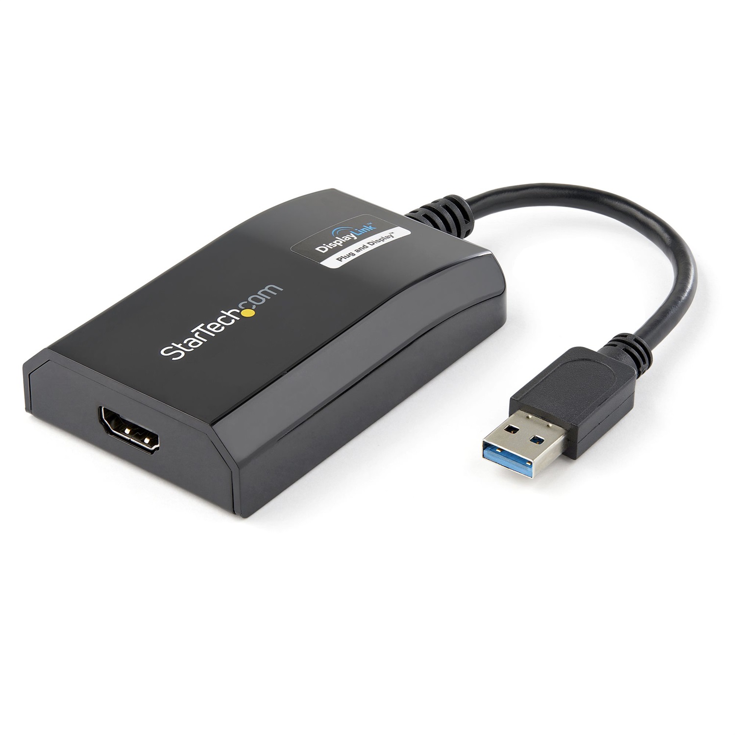 StarTech.com Adattatore da USB 3.0 a HDMI - Certificato DisplayLink - 1080p (1920x1200) - Convertitore da USB Type-A a HDMI per monitor - Scheda video e grafica esterna - Compatibile con Windows e Mac