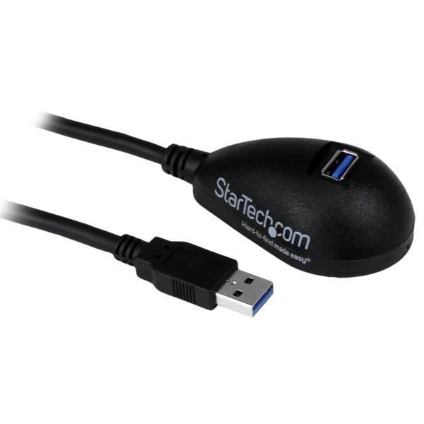 StarTech.com Cavo prolunga USB 3.0 SuperSpeed Tipo A da 1,5m - Maschio/Femmina - Velocità di trasferimento fino a 5Gbps - Nero