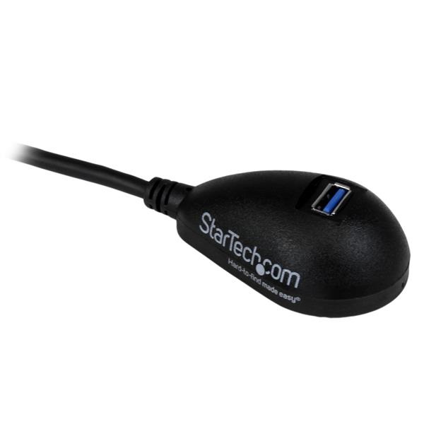 StarTech.com Cavo prolunga USB 3.0 SuperSpeed Tipo A da 1,5m - Maschio/Femmina - Velocità di trasferimento fino a 5Gbps - Nero