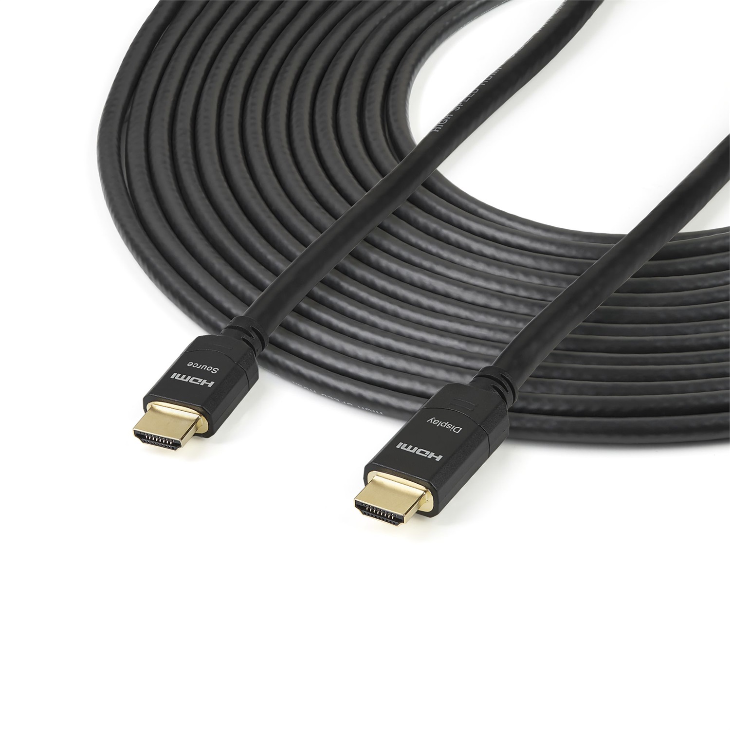 StarTech.com HDMM20MA Cavo HDMI Attivo 20 m - HDMI Tipo A (Standard), 4K 30Hz, Compatibilità 3D, Audio Return Channel (ARC), Classificazione CL2, Nero