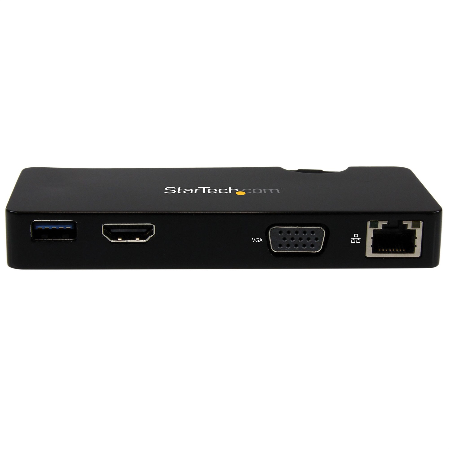 StarTech.com Mini Docking Station Universale per Laptop USB 3.0 con Doppia Uscita HDMI/VGA e Gigabit Ethernet