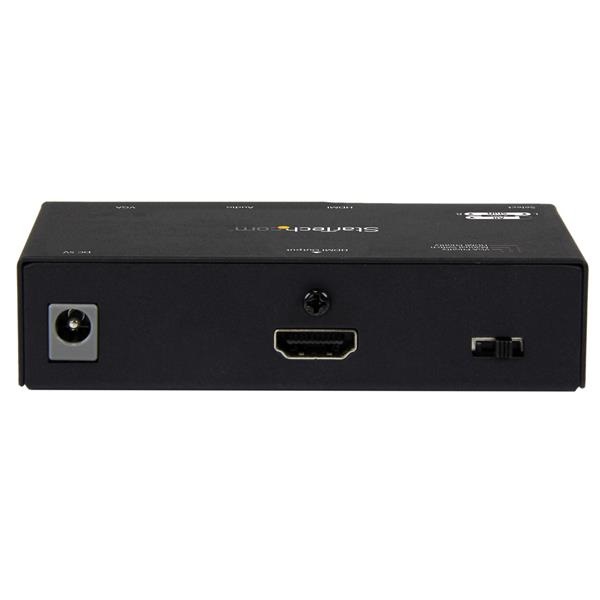 StarTech.com Switch Commutatore 2x1 HDMI VGA a HDMI - Convertitore HDMI/VGA con commutazione prioritaria - Modello VS221VGA2HD - Fino a 1080p