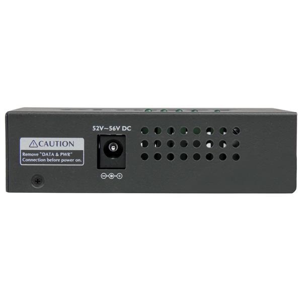 StarTech.com Iniettore PoE Gigabit a 4 porte - Power over Ethernet 802.3af/at