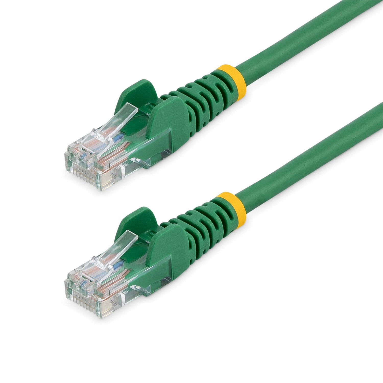 StarTech.com Cavo di rete CAT 5e - Cavo Patch Ethernet RJ45 UTP Verde 2m Antigroviglio, U/UTP, Placcatura Oro