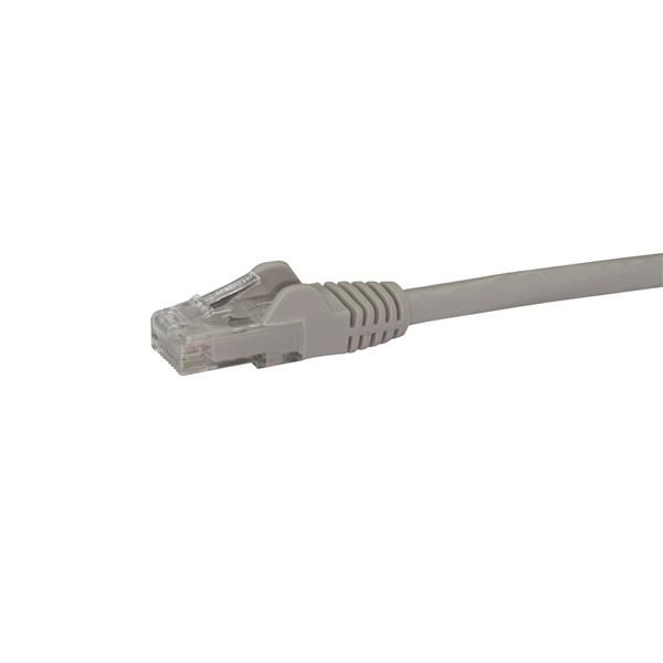 StarTech.com Cavo di rete CAT 6 - Cavo Patch Ethernet RJ45 UTP Grigio da 10 m Antigroviglio, Cavo Gigabit Categoria 6
