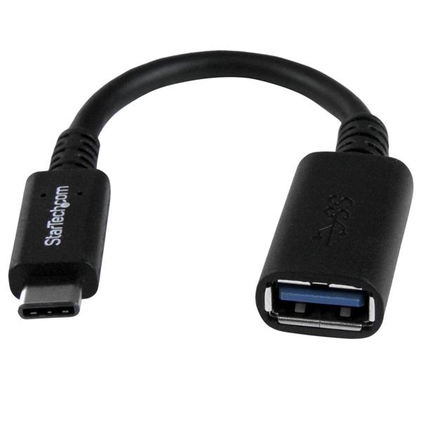 StarTech.com Adattatore USB-A a USB-C USB 3.1, 0,15 m, Maschio/Femmina, 5 Gbps