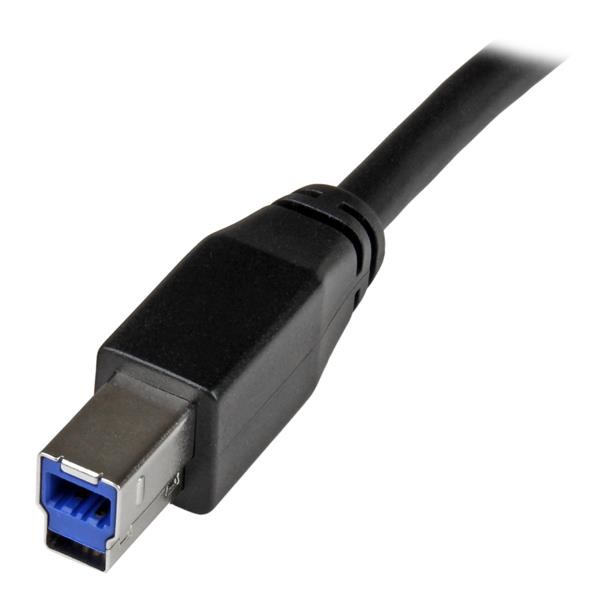 StarTech.com Cavo USB 3.0 Attivo USB-A a USB-B - 10 metri, 5 Gbps, USB 3.1 Gen 1