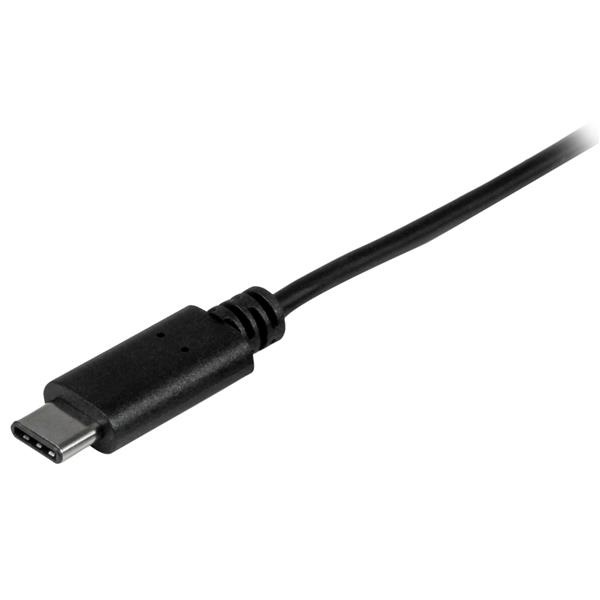StarTech.com Cavo USB 2.0 da USB C a USB A da 1m - Maschio/Maschio, Certificato USB-IF, Velocità 480 Mbit/s, Nero
