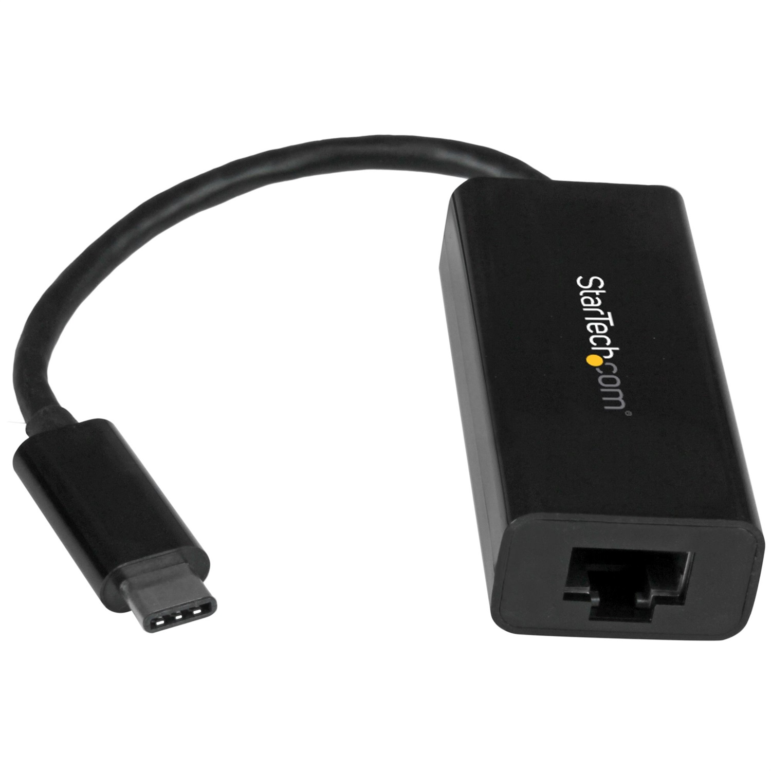StarTech.com Adattatore di rete Ethernet Gigabit USB-C - Convertitore USB Type-C a RJ45 - Cablato, Nero - Fino a 5000 Mbit/s - Compatibile con Windows e Mac