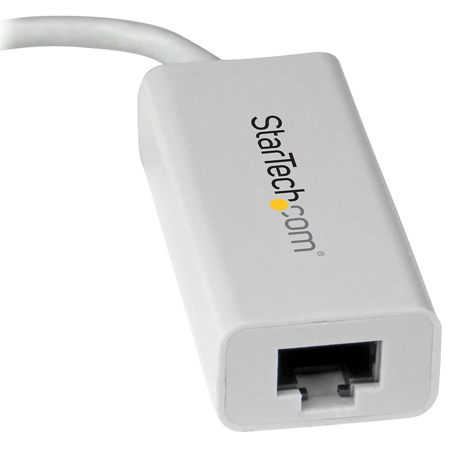 StarTech.com Adattatore di rete Ethernet Gigabit USB-C a RJ45 - Convertitore USB Type-C a Ethernet - Cablato, Bianco, Compatibile con Windows e Mac, Modello US1GC30W
