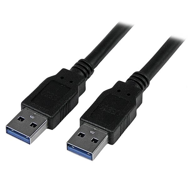 StarTech.com Cavo USB 3.0 A ad A M/M da 3m - USB 3.1 Gen 1, 5 Gbps, Nero