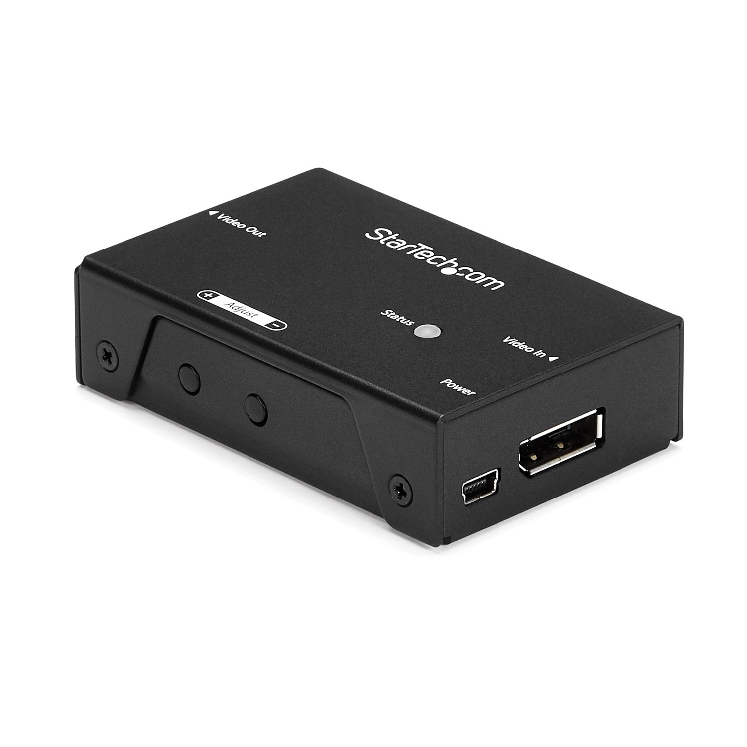 StarTech.com Amplificatore Booster di Segnale DisplayPort - Extender DP - 4K 60 Hz, 3840 x 2160 Pixel, Distanza fino a 20 m, Installazione Discreta