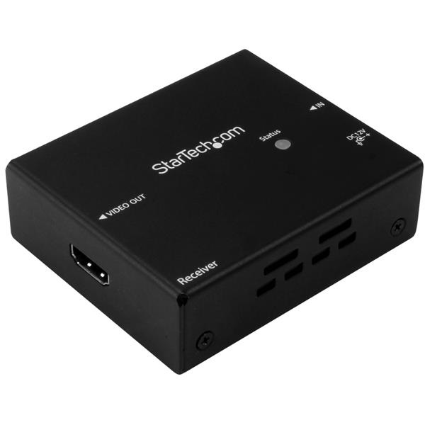 StarTech.com Trasmettitore HDMI, VGA e DP via HDBaseT - Risoluzione 4K, Commutazione Prioritaria Automatica, Distanza fino a 70 m