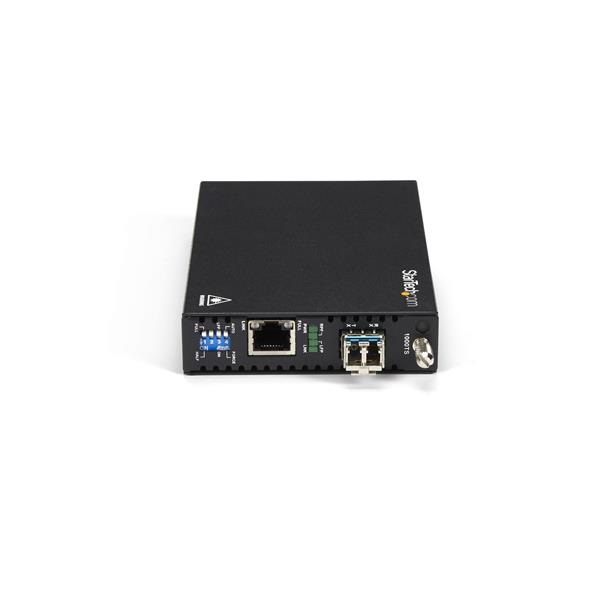 StarTech.com Convertitore Multimediale Gigabit Ethernet Rame a Fibra - SM LC - 10km - 2000 Mbit/s, 1000Base-T, 1000Base-LX
