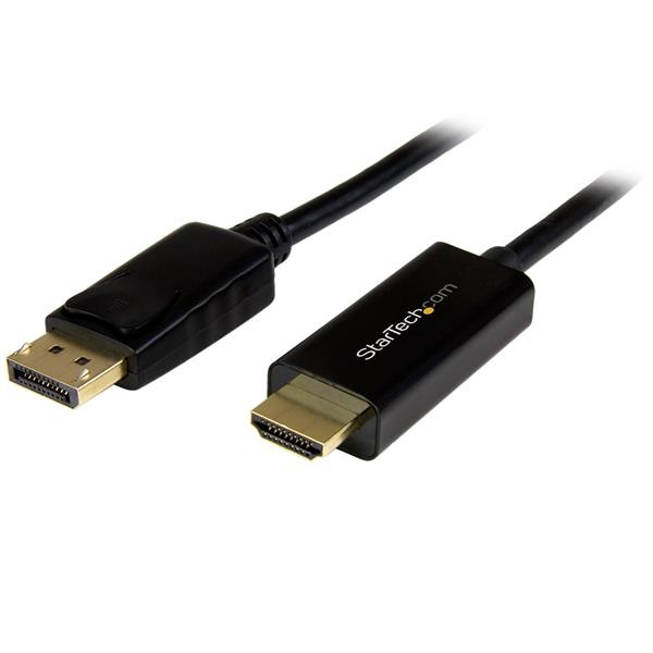 StarTech.com Cavo DisplayPort a HDMI Passivo 4K 30Hz - 3 m - Cavo Adattatore DP 1.2 a HDMI - Connettore DP Maschio a HDMI Maschio