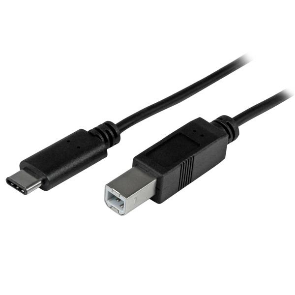 StarTech.com Cavo USB-C a USB-B da 2 m - Maschio/Maschio - Cavo Stampante USB 2.0 - Velocità 480 Mbit/s