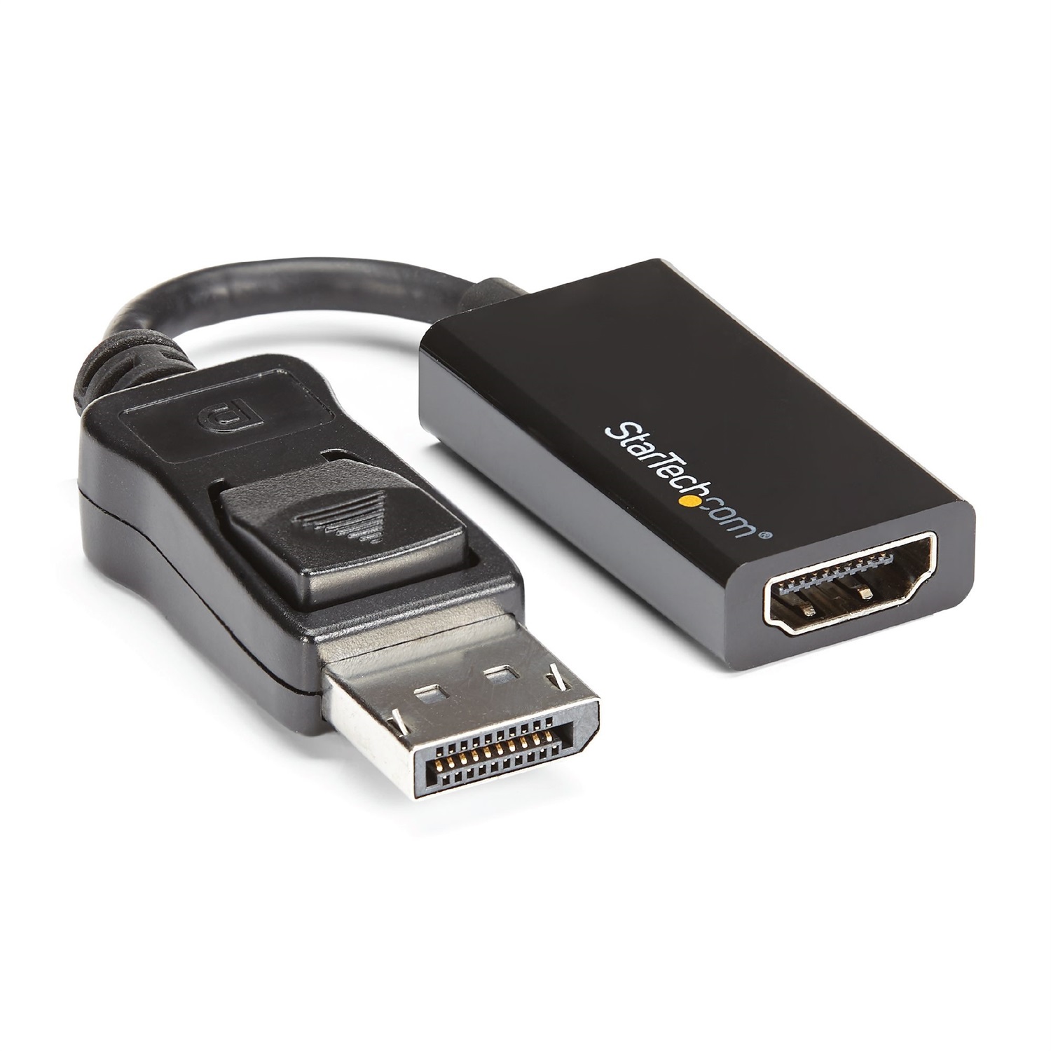 StarTech.com Adattatore DisplayPort a HDMI 4K 60Hz - Convertitore video attivo DP 1.4 a HDMI 2.0 - Dongle/Cavo adattatore 0,215 m Maschio-Femmina Dritto