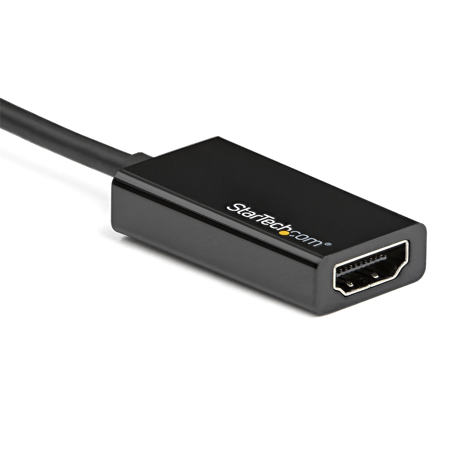 StarTech.com Adattatore DisplayPort a HDMI 4K 60Hz - Convertitore video attivo DP 1.4 a HDMI 2.0 - Dongle/Cavo adattatore 0,215 m Maschio-Femmina Dritto