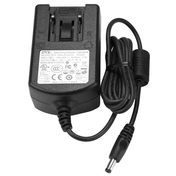 StarTech.com Adattatore Alimentazione di ricambio - Alimentatore Universale 5V DC 4A - Interno, 110-240 V, Connettore Tipo C
