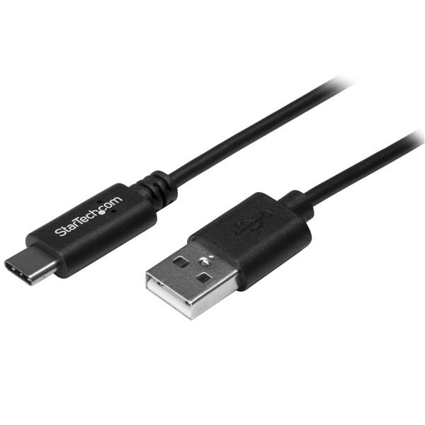 StarTech.com Cavo USB-C a USB-A - Maschio/Maschio - 0,5m - USB 2.0 - Cavo di Ricarica e Sincronizzazione - Nero