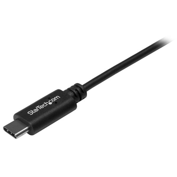 StarTech.com Cavo USB-C a USB-A - Maschio/Maschio - 0,5m - USB 2.0 - Cavo di Ricarica e Sincronizzazione - Nero