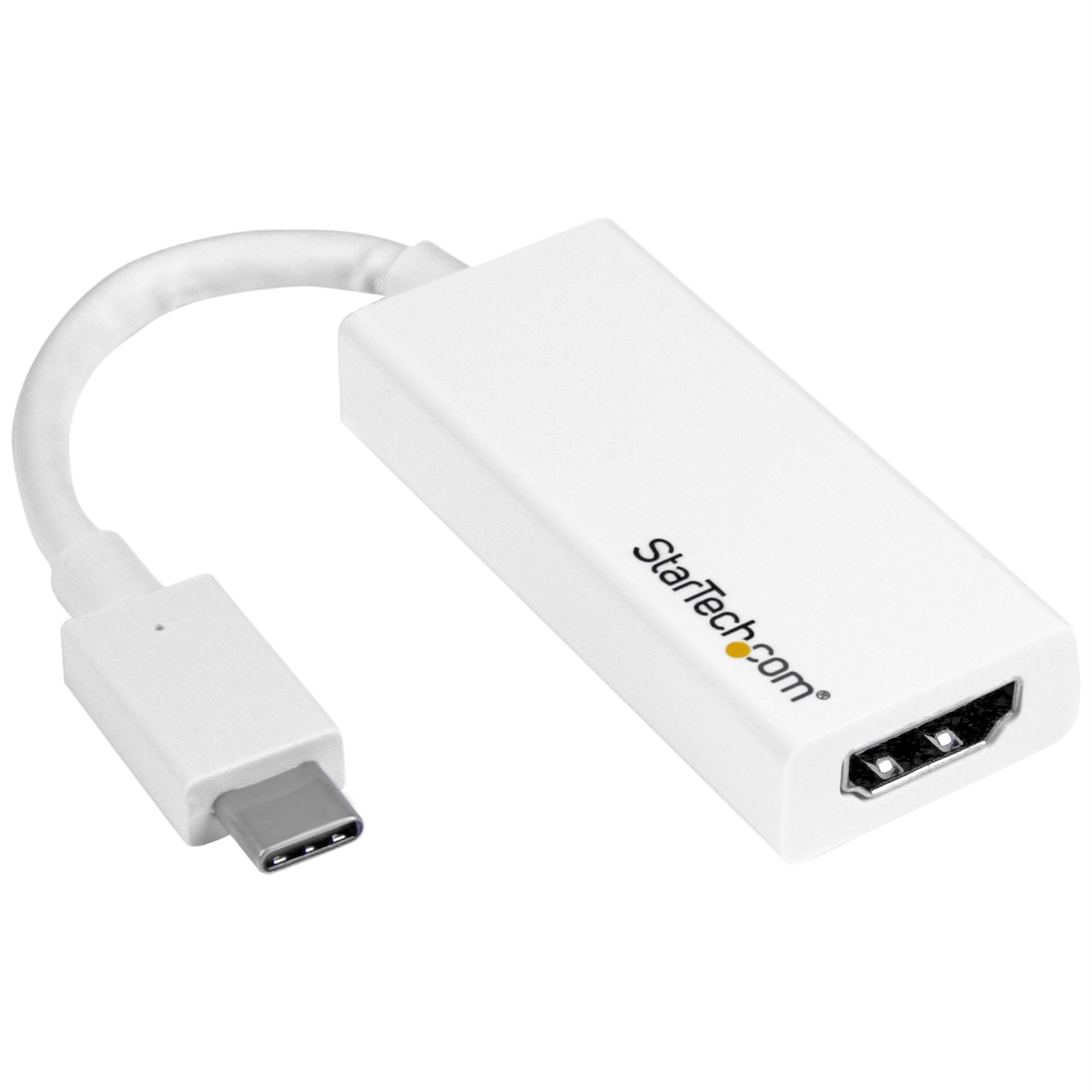 StarTech.com Adattatore USB-C a HDMI - 4K 60Hz - Bianco - Compatibile con MacBook e ChromeBook (CDP2HD4K60W)