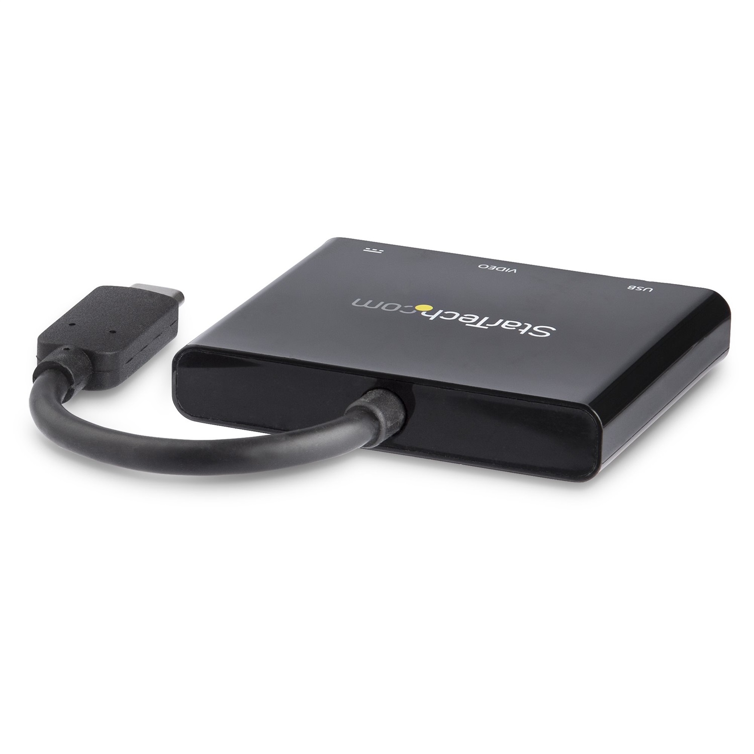StarTech.com Adattatore Multifunzione USB-C a HDMI 4K con Power Delivery e Porta USB-A - Cablato, USB 3.2 Gen 1, 5 Gbit/s, Plastica