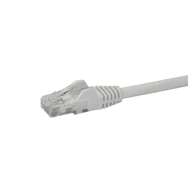 StarTech.com Cavo di rete Cat6 Bianco 10 m U/UTP RJ-45 - Antigroviglio, 1000 Mbit/s