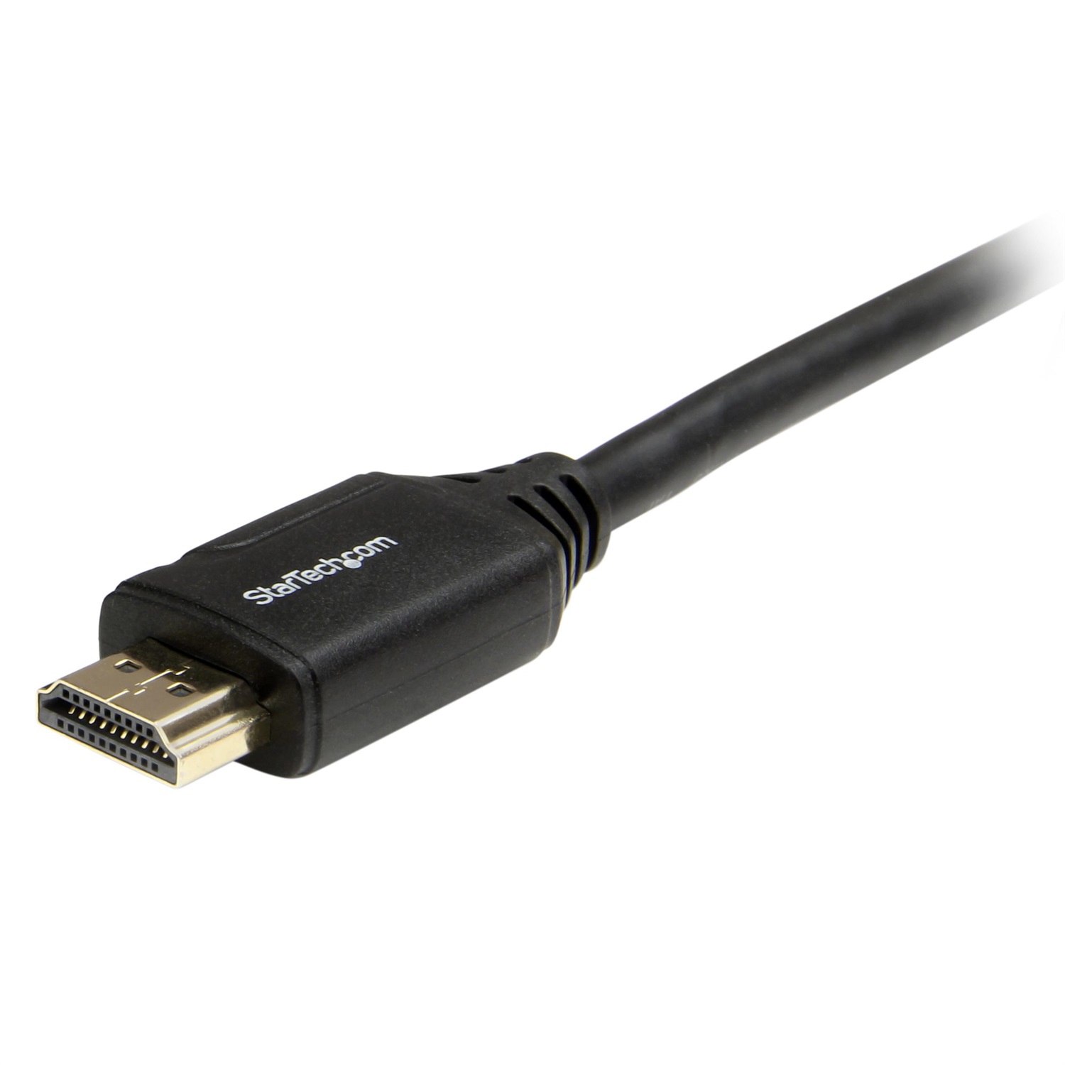 StarTech.com Cavo HDMI 2.0 Premium ad alta velocità con Ethernet - 4K 60Hz - 1m, Certificato Premium, Audio Return Channel (ARC), Nero