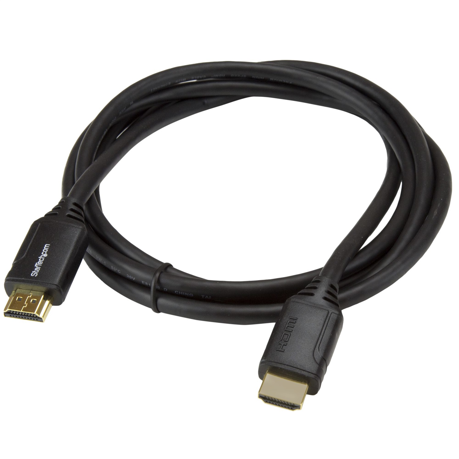 StarTech.com Cavo HDMI Premium 4K 60Hz con Ethernet - 2m, Alta Velocità e Audio Return Channel