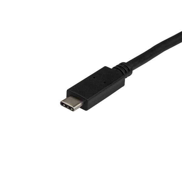 StarTech.com Cavo USB-A a USB-C da 0,5m - USB 3.1 (10 Gbps), Nero