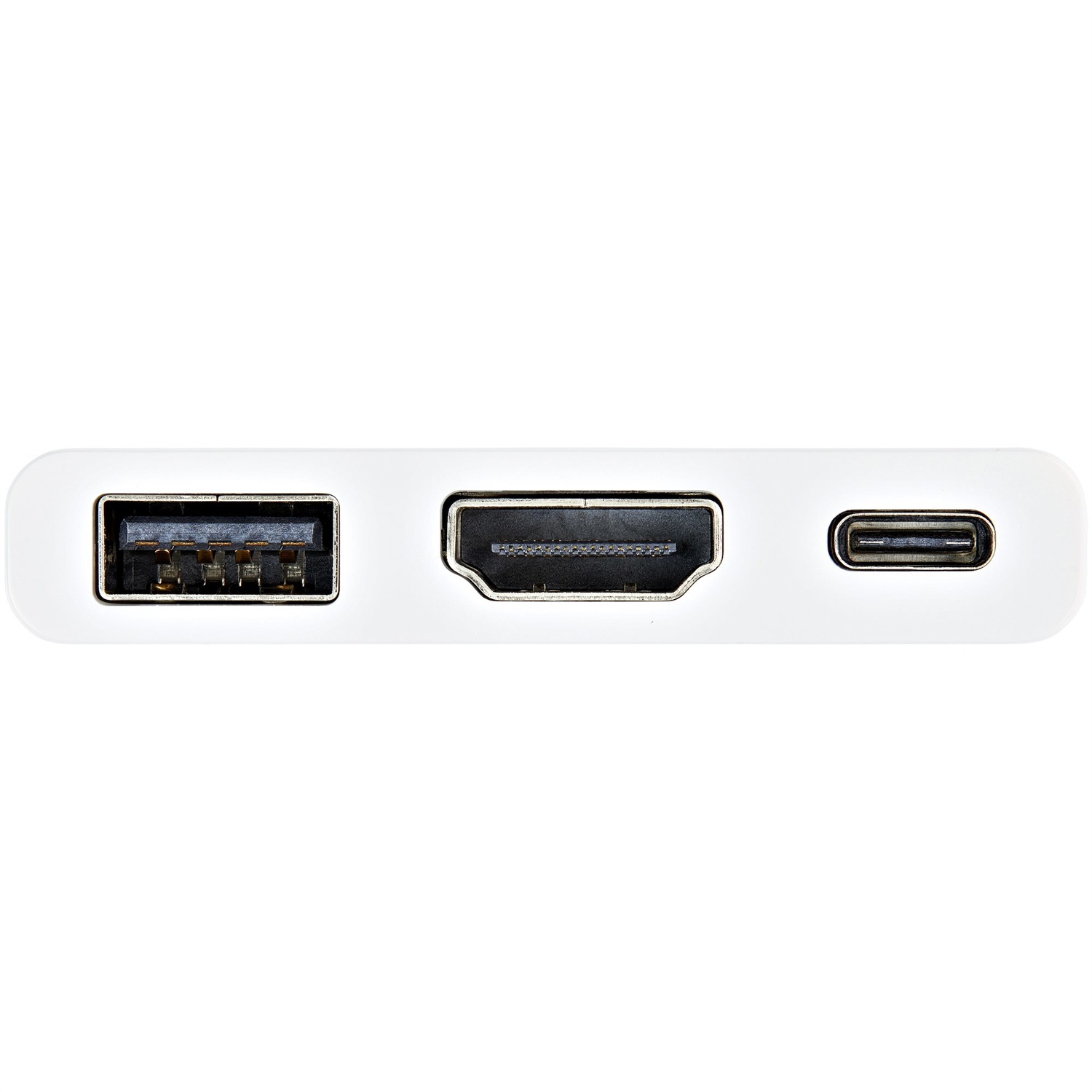 StarTech.com Adattatore Multifunzione USB-C a HDMI 4K con Power Delivery 60W e Porta USB-A - Bianco